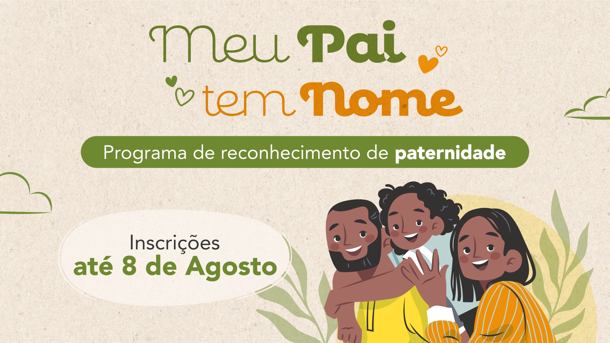 Capa da notícia Meu Pai Tem Nome: Defensoria Pública 