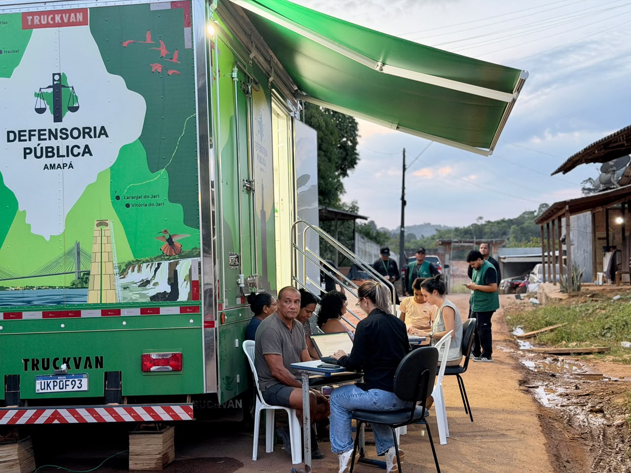 Capa da noticia No distrito de Lourenço, Defensoria Móvel encurta distâncias e aproxima a Justiça da população