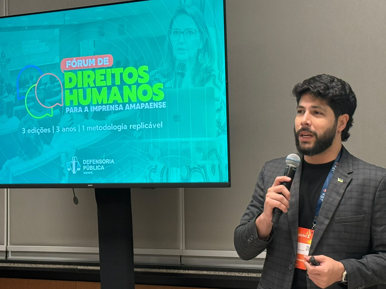 Capa da noticia Projeto da DPE-AP é destaque no Comunicação Summit da 10ª ExpoJud