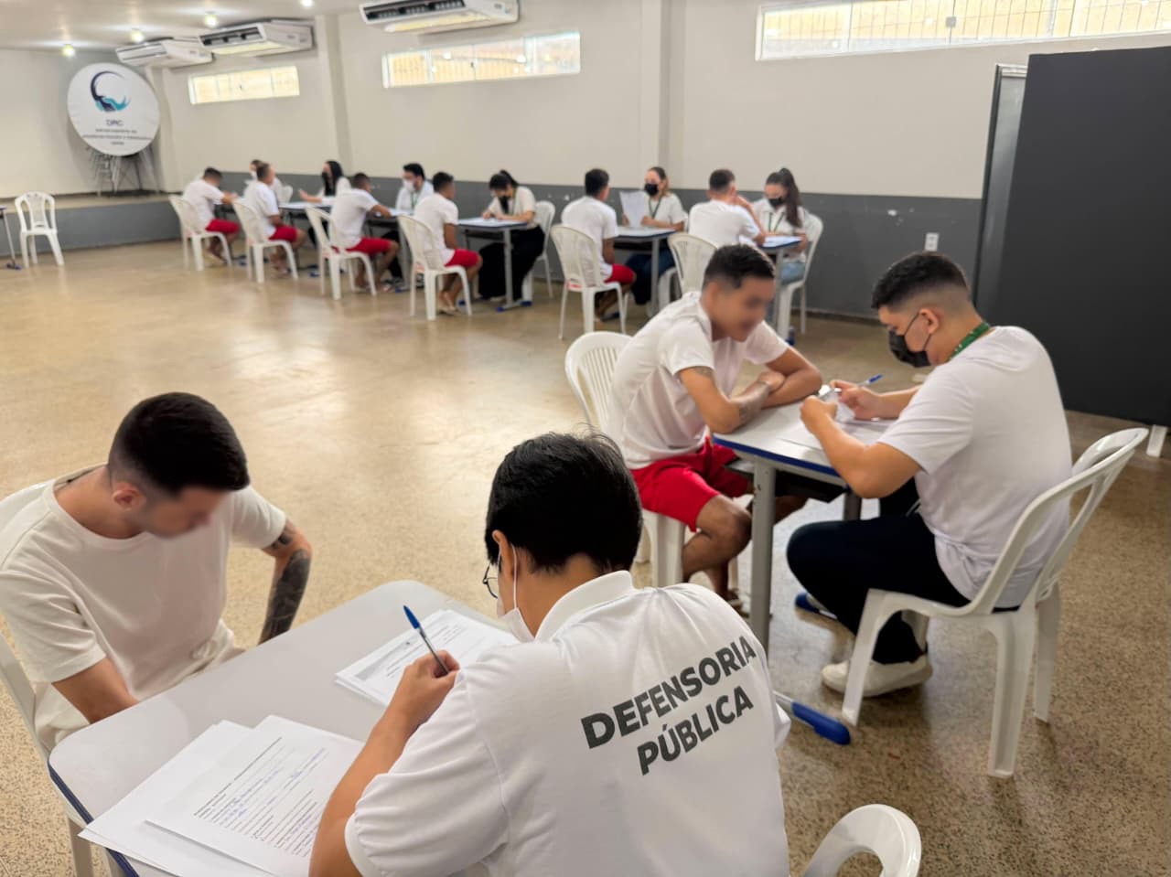 Capa da noticia Internos do Iapen contam com a Defensoria para garantir o direito de registrar seus filhos